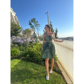 Olive Dress - Timeless Heritage